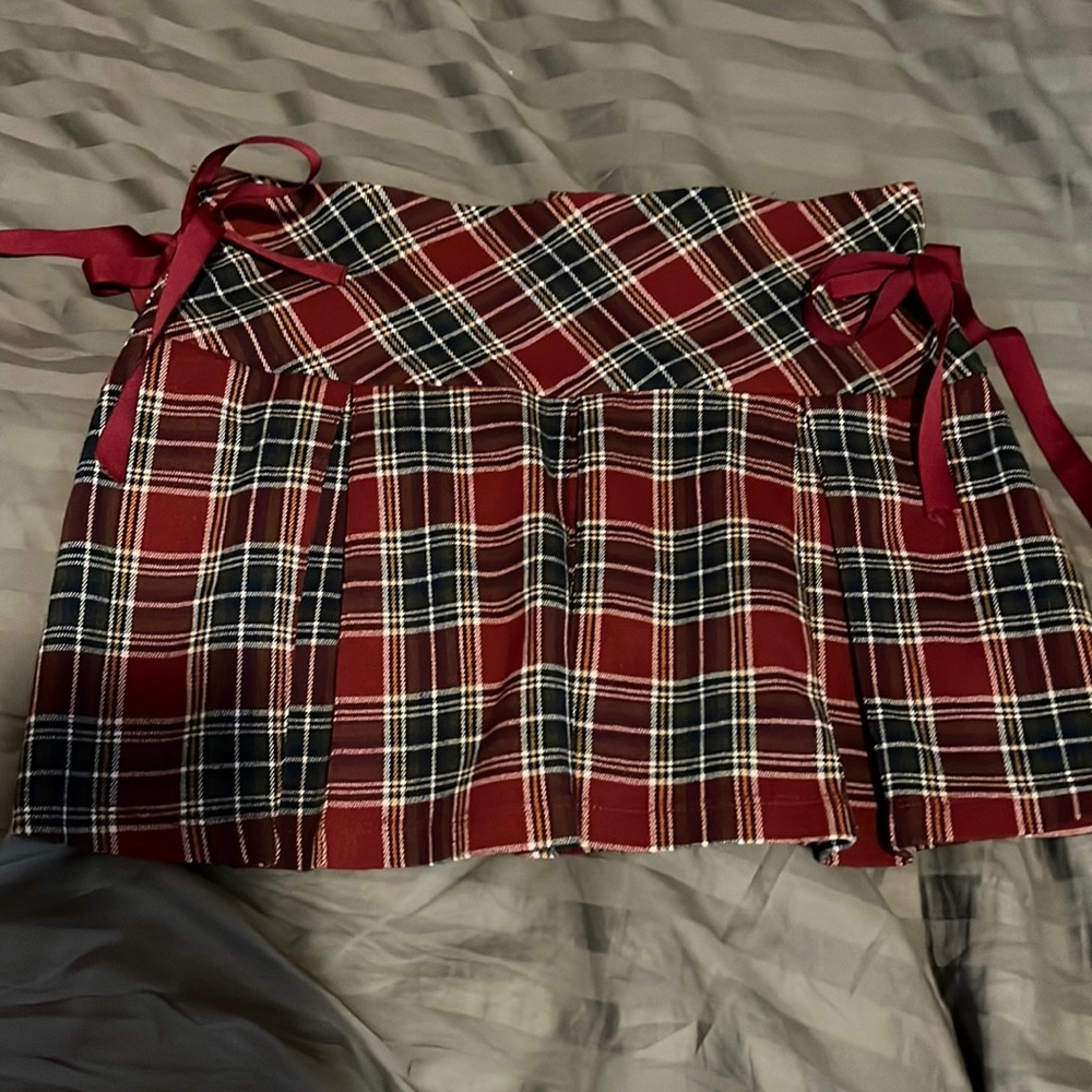 Plaid skirt